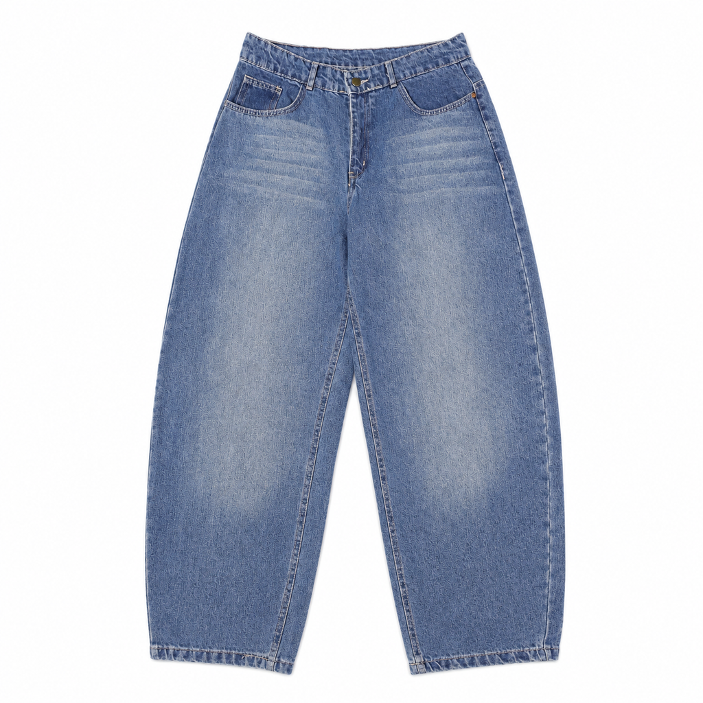 Baggy Fit ocean Blue Jeans